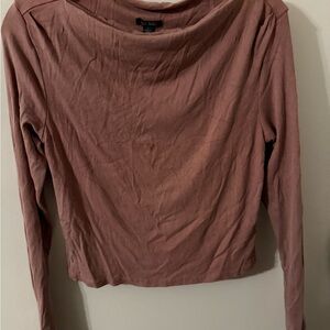 Wild Fable Dusty Rose Long Sleeve Tee
